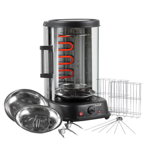 Baridi rotisserie grill kebabs - grill,
