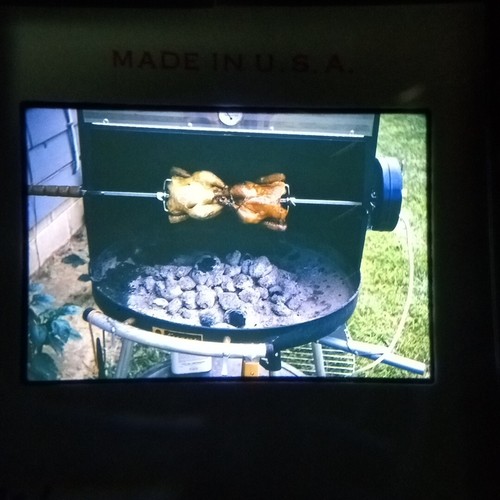 Backyard charcoal bbq - backyard,