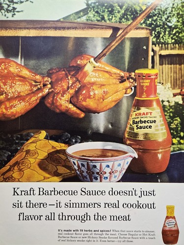 Kraft barbecue sauce print - barbecue,